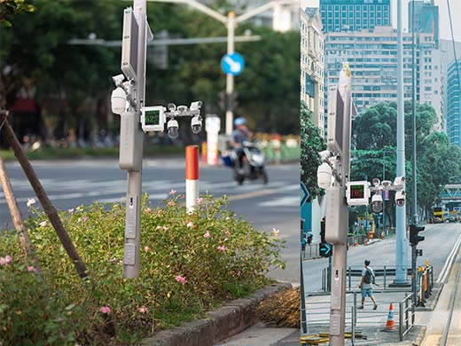 貴港市街道交通噪聲在線監(jiān)測、全天候自動(dòng)超標(biāo)變色預(yù)警監(jiān)測、助力解決噪聲擾民問題，創(chuàng)建智慧城市發(fā)展